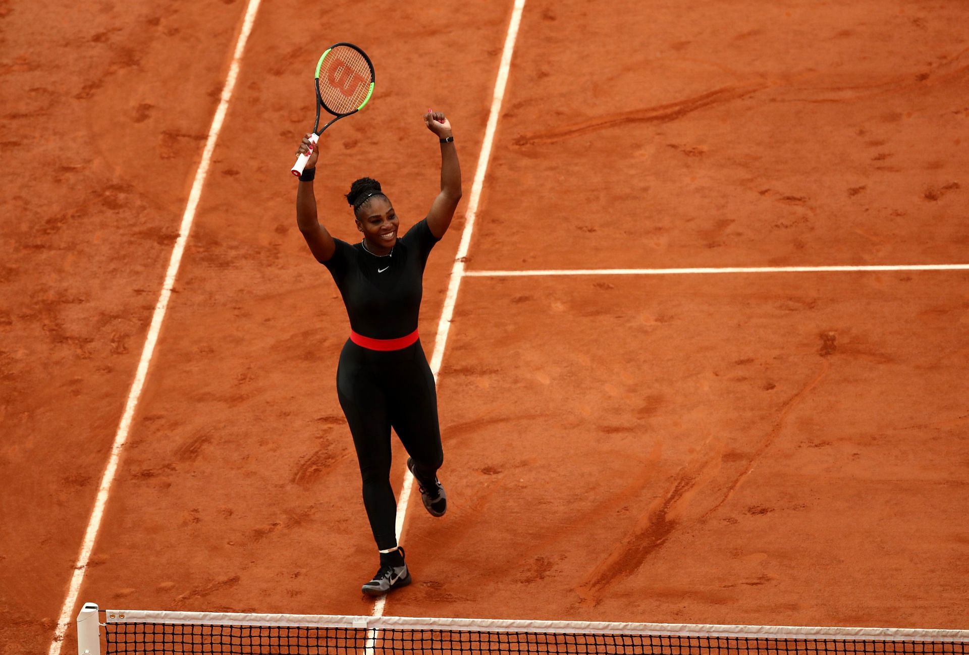 Serena Williams at the 2018 French Open