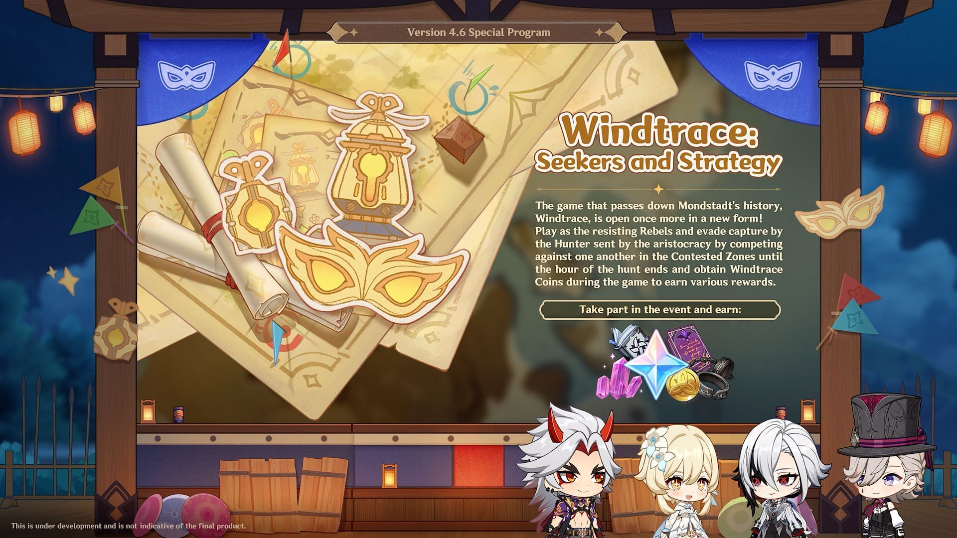 The Windtrace event is back (Image via HoYoverse)