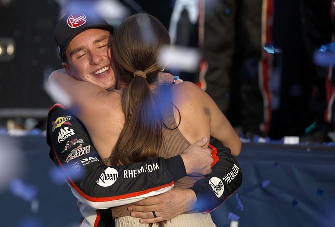 "Thankful I get to live this life with you" - Christopher Bell's heartfelt birthday tribute to wife Morgan on IG
