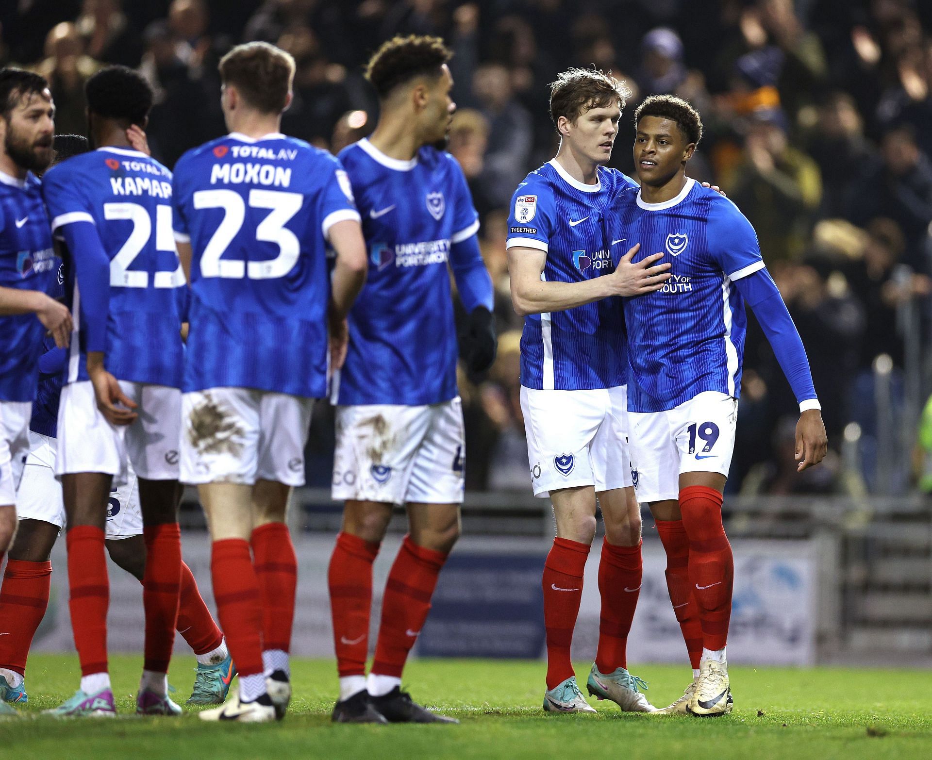 Portsmouth face Wigan Athletic on Saturday 