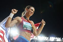 Tokyo Olympic Champion Valarie Allman claims being 'blown away' in China after feeling 'intimidated' ahead of Shanghai Diamond League