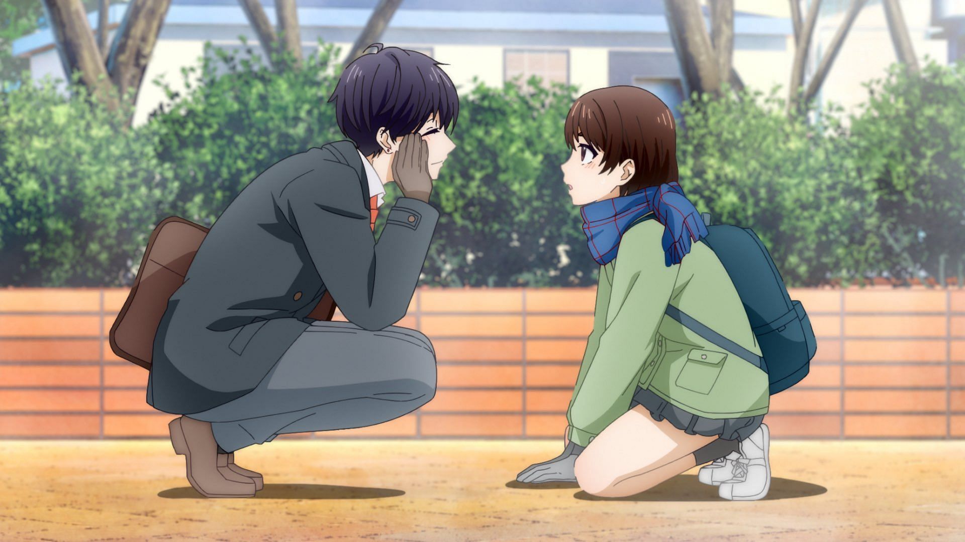 Hinase and Saki, as seen in the anime (Image via East Fish Studios)