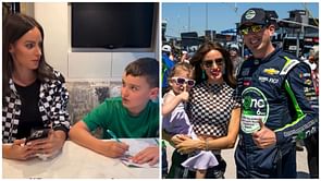 WATCH: Kyle Busch's wife Samantha's funny homework hustle with son Brexton goes wrong