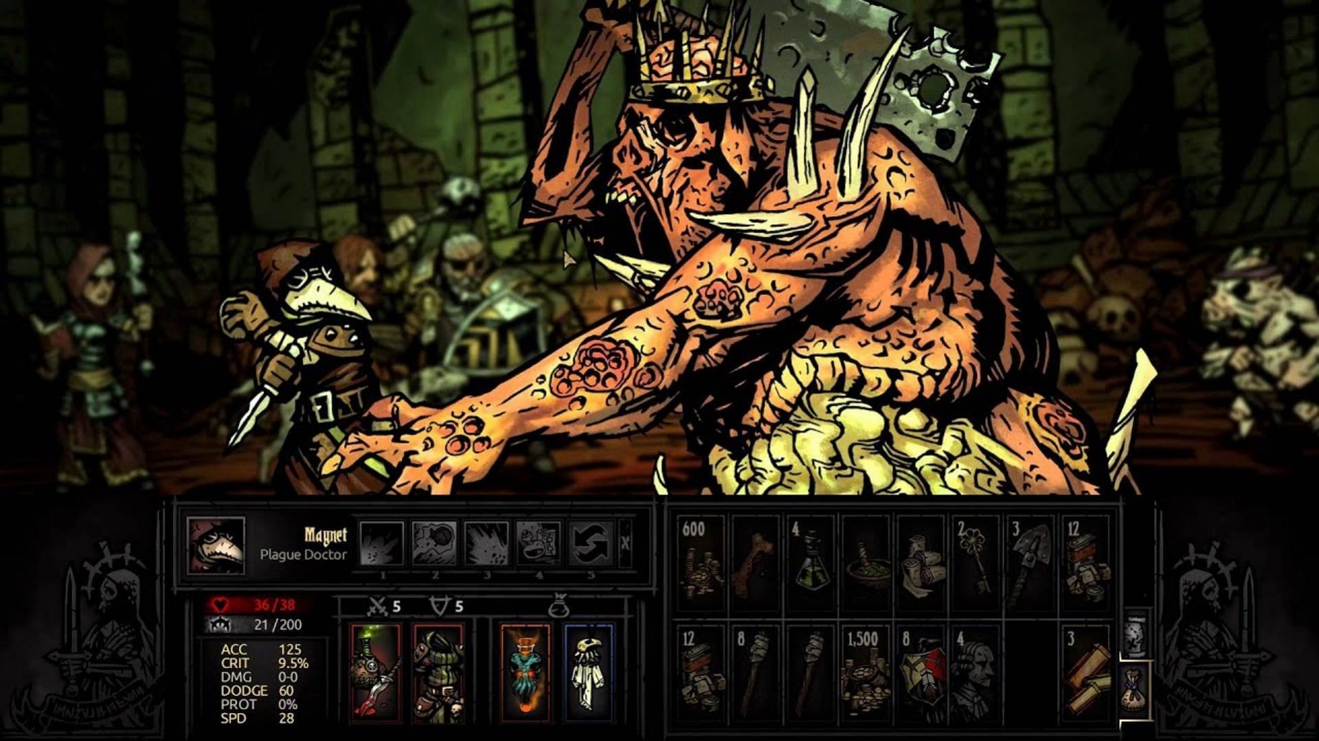 Swine Prince in Darkest Dungeon