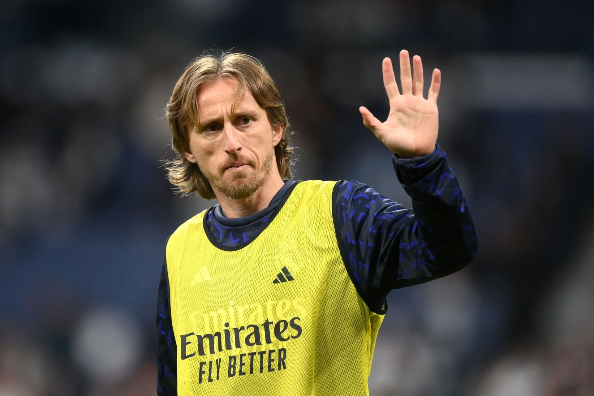 Luka Modric is hoping to continue at the Santiago Bernabeu for another season 