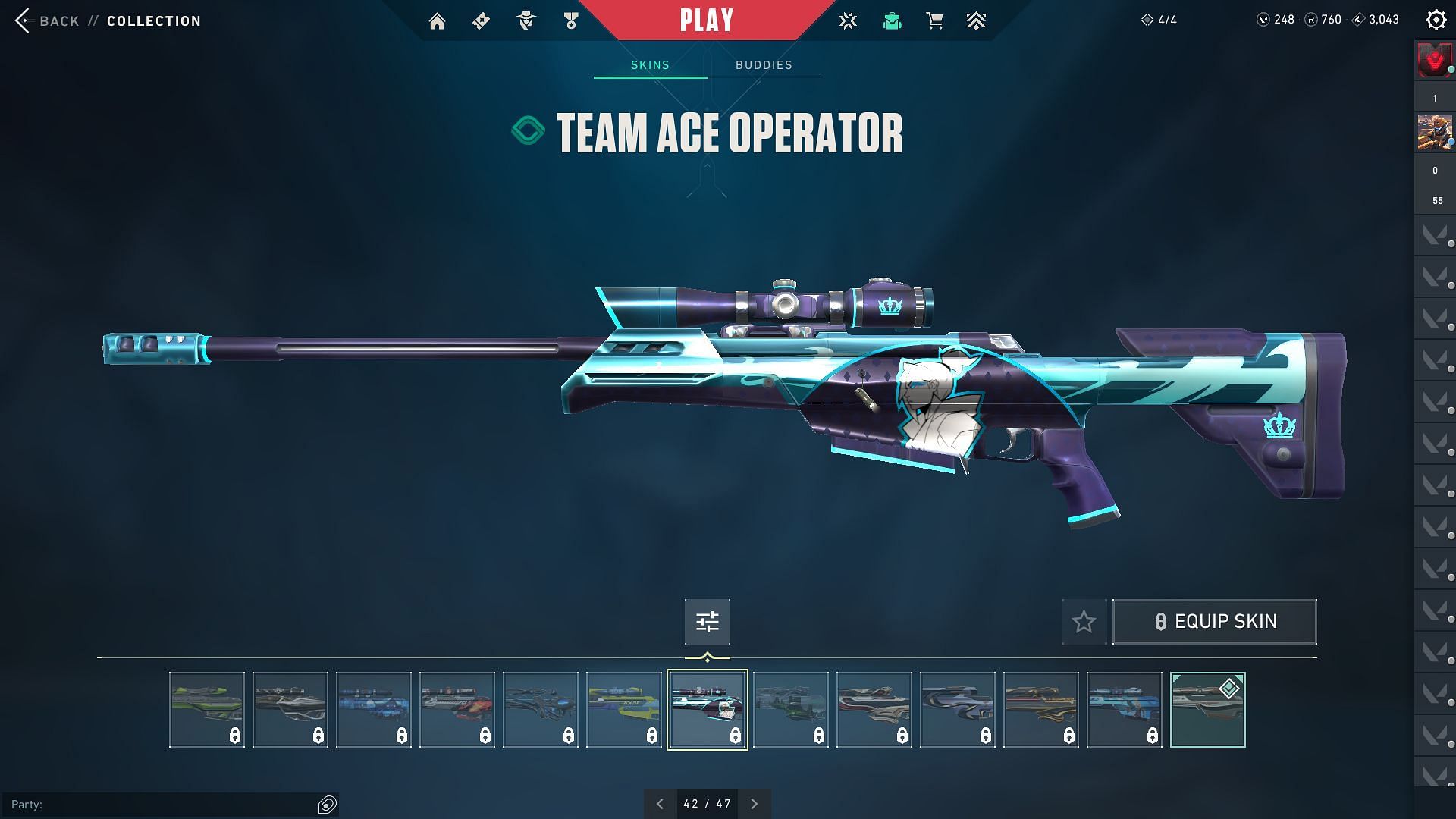 Team Ace Operator (Image via Riot Games)