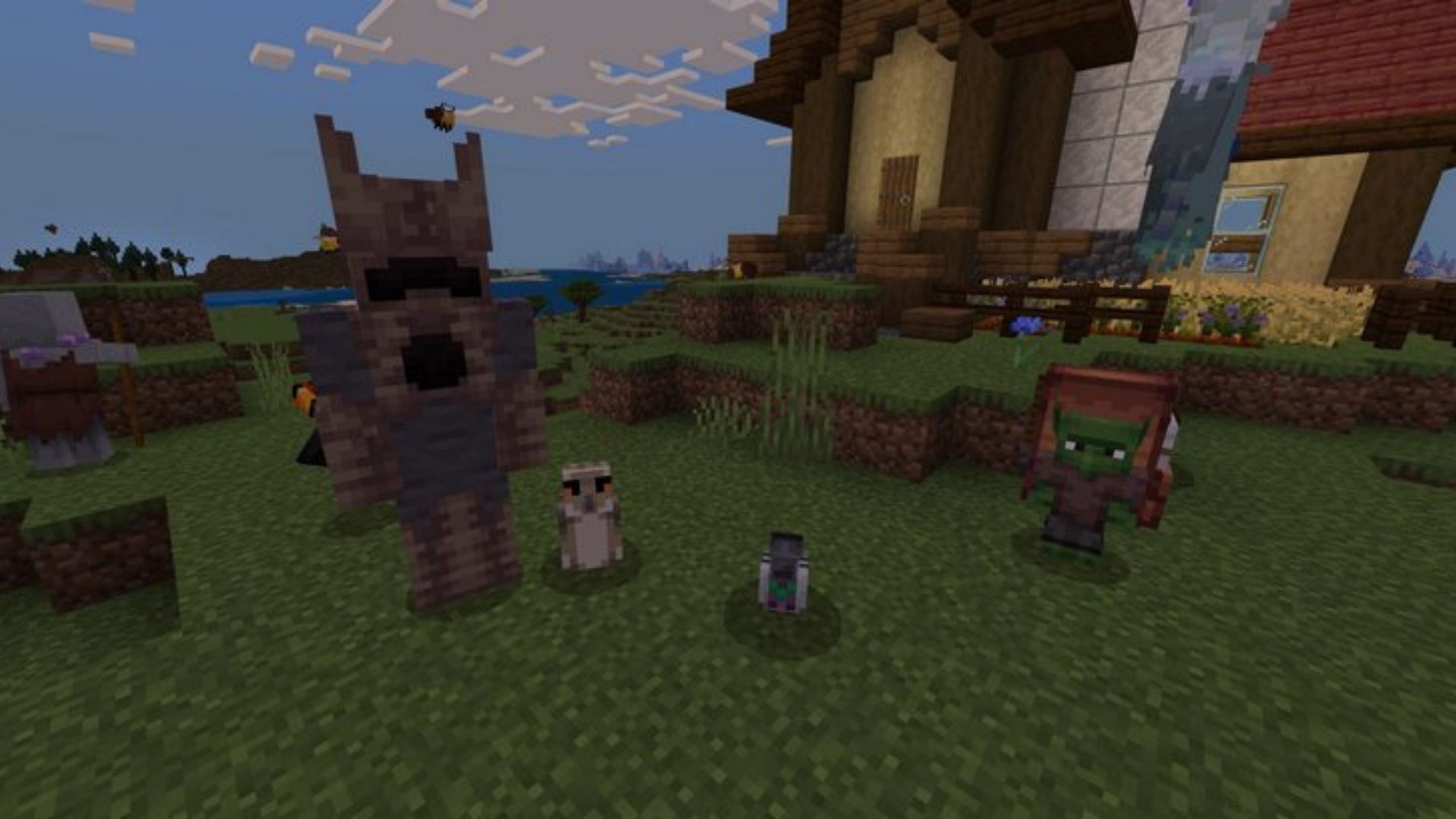 The mod adds new mobs as well (Image via FMCPE)