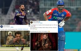 "Bhai maine akele tumhe WC nahi haraya tha, 10 log aur bhi the"- Top 10 funny memes after 1st innings of DC vs KKR IPL 2024 clash