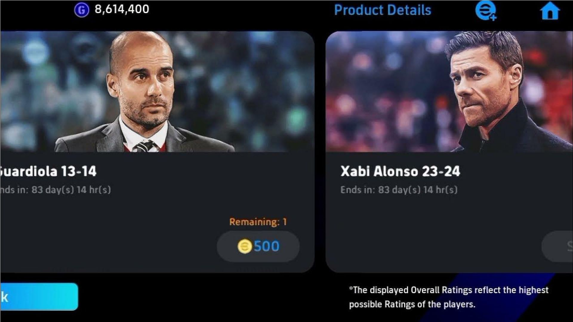 Manager Packs in eFootball 2024