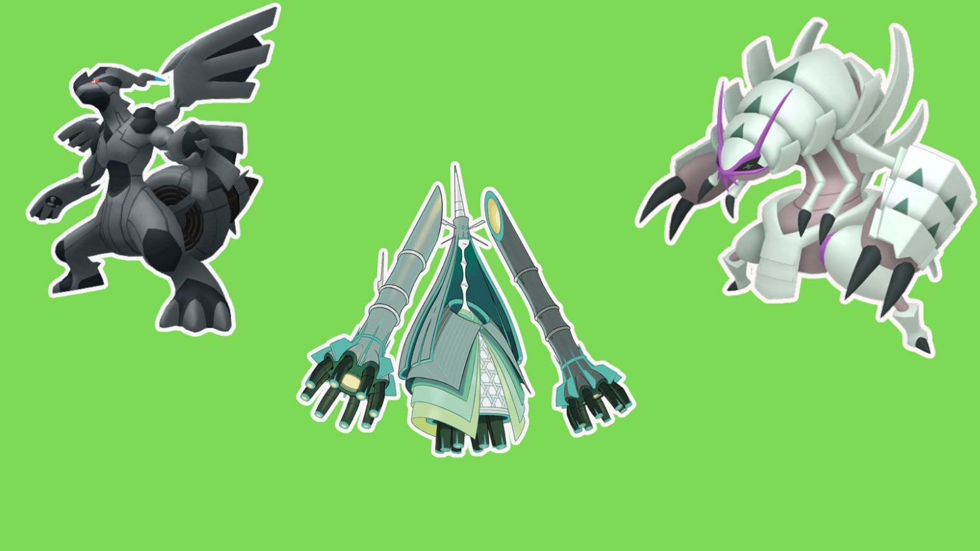 Celesteela, Zekrom, and Golisopod (Image via TPC)