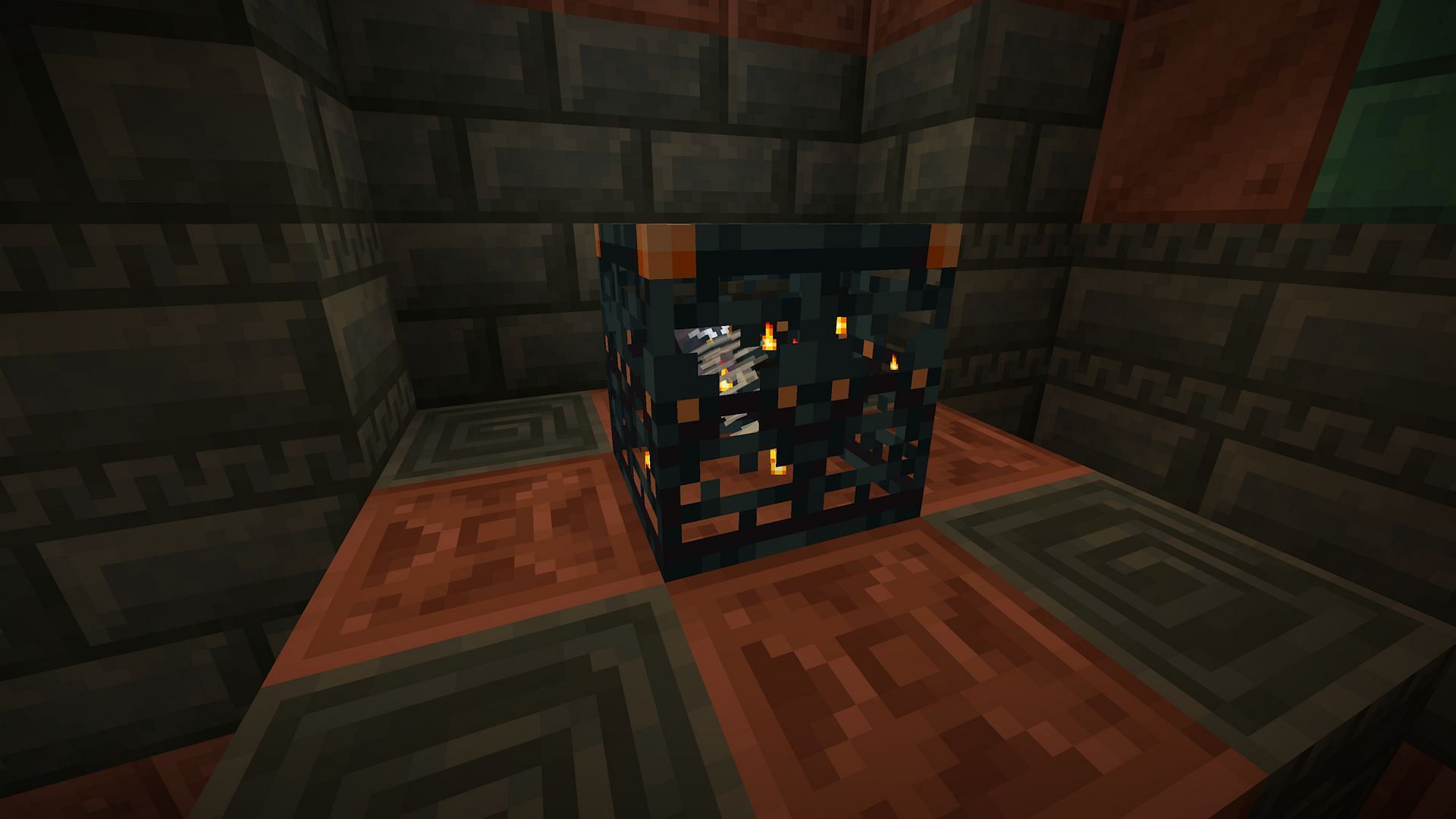 Trial spawners are the only way to encounter the new breeze mob (Image via Mojang)