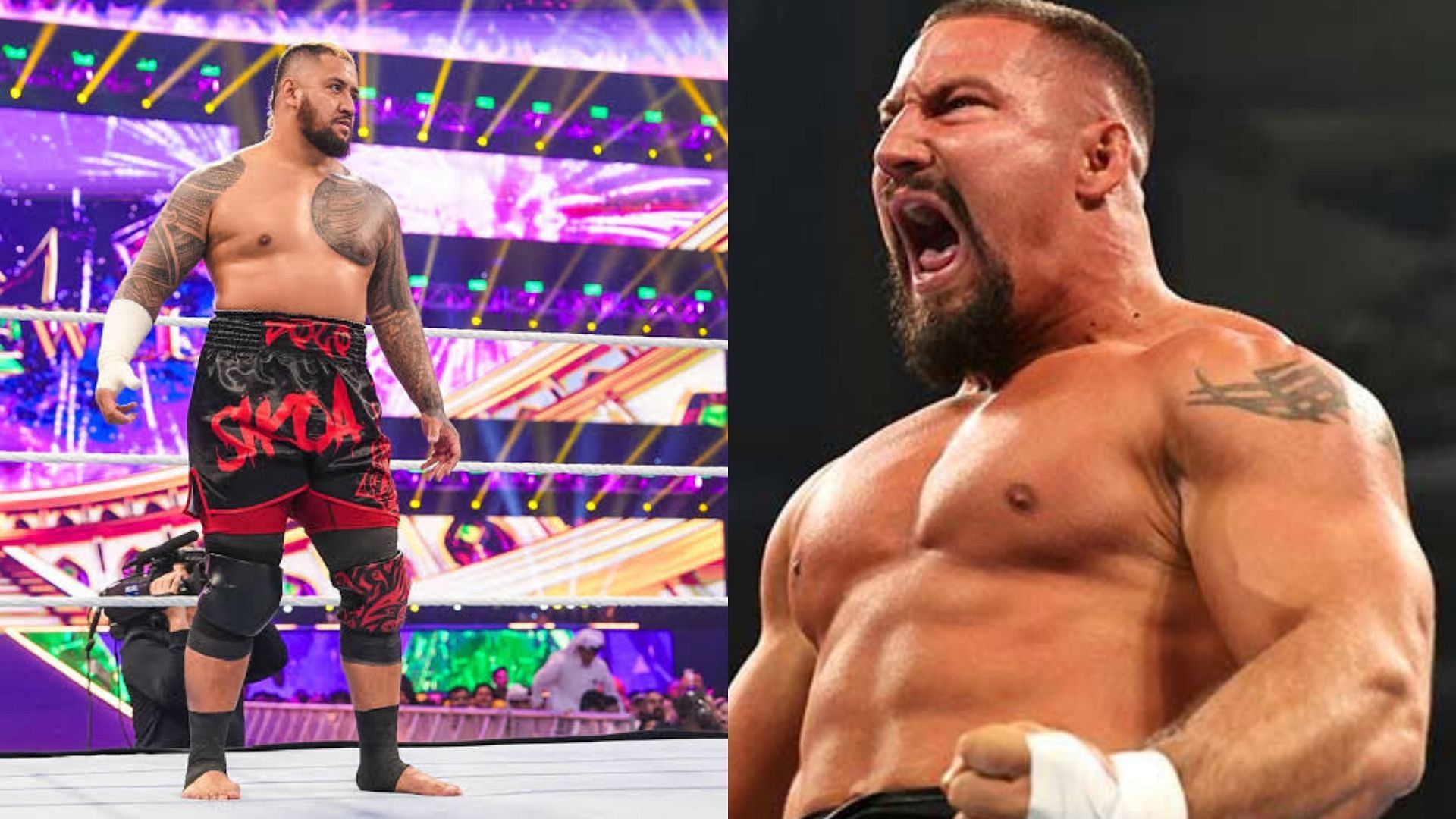 WWE सुपरस्टार सोलो सिकोआ और ब्राॅन ब्रेकर 