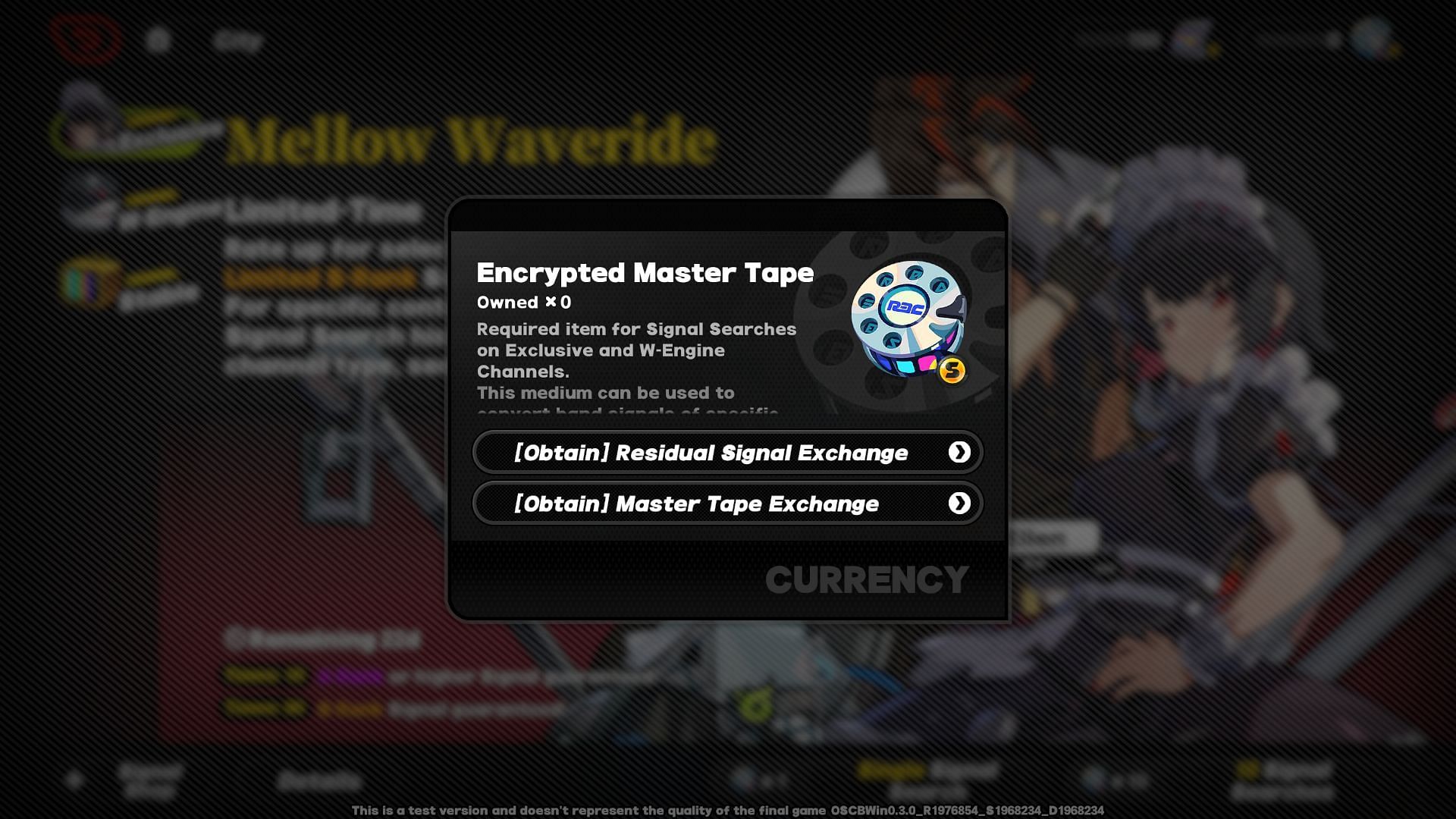 Encrypted Master Tape (Image via HoYoverse)