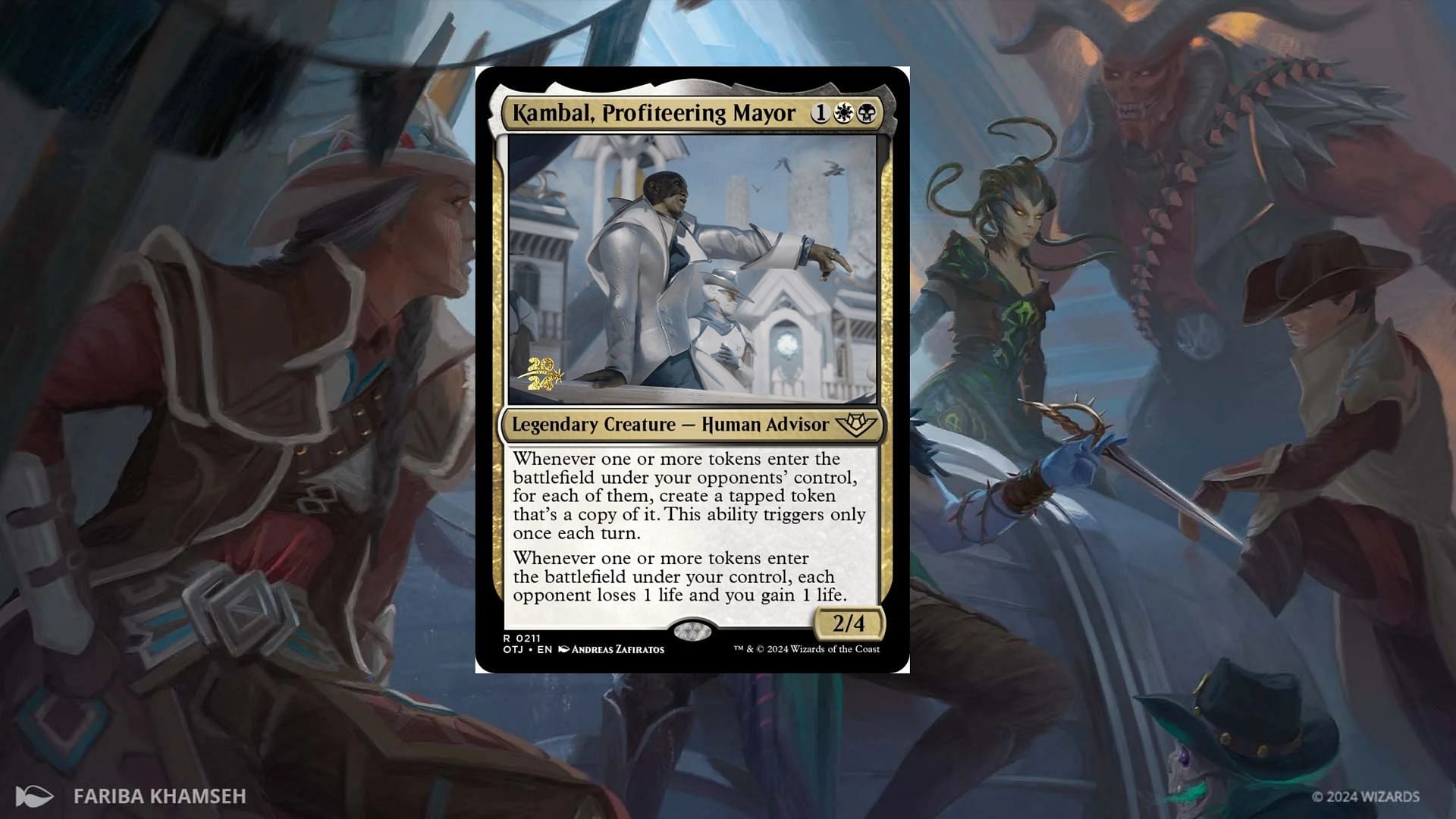 Kambal is such an interesting MTG card (Image via Wizards of the Coast)