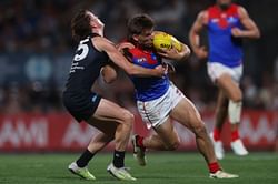 Who is Jaxon Binns? 19-year-old becomes Carlton Blues player No.1239 after making AFL debut against Geelong Cats