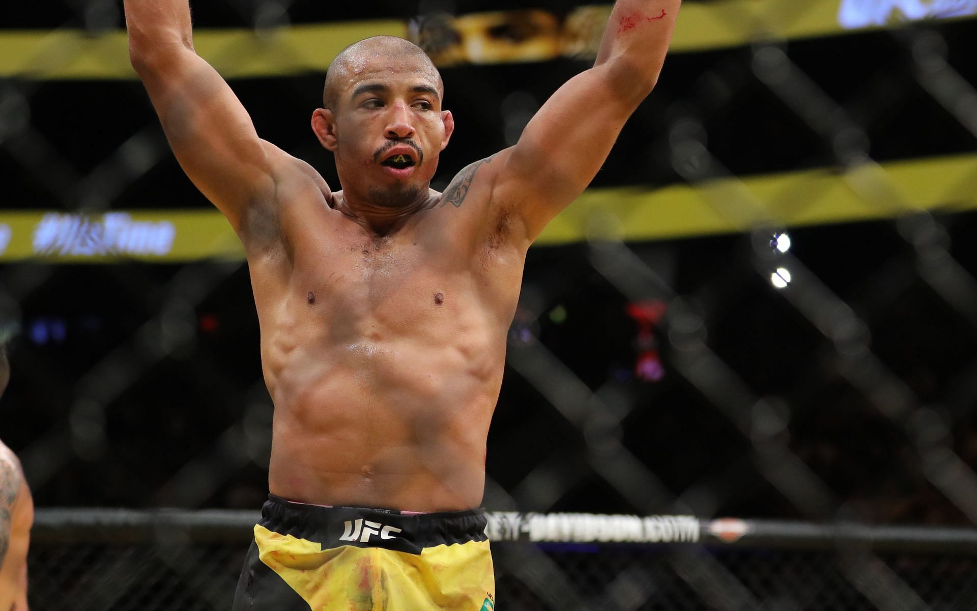 Former UFC featherweight kingpin Jose Aldo is set to make his MMA comeback soon [Image courtesy: Getty Images]