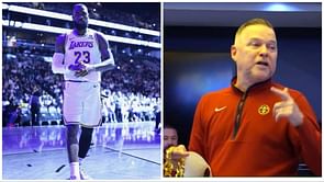 "Now comes a hungry Lakers team pissed off": Michael Malone trash talks LeBron James and co. again ahead of Playoffs