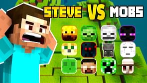 Fortnite Steve VS Mobs: UEFN map code, how to play, and more