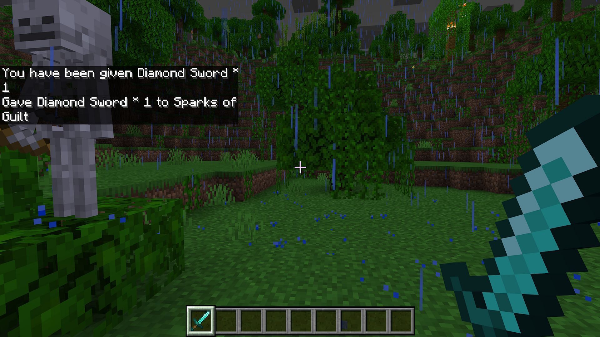 The give command is useful to know for niche situations (Image via Mojang)
