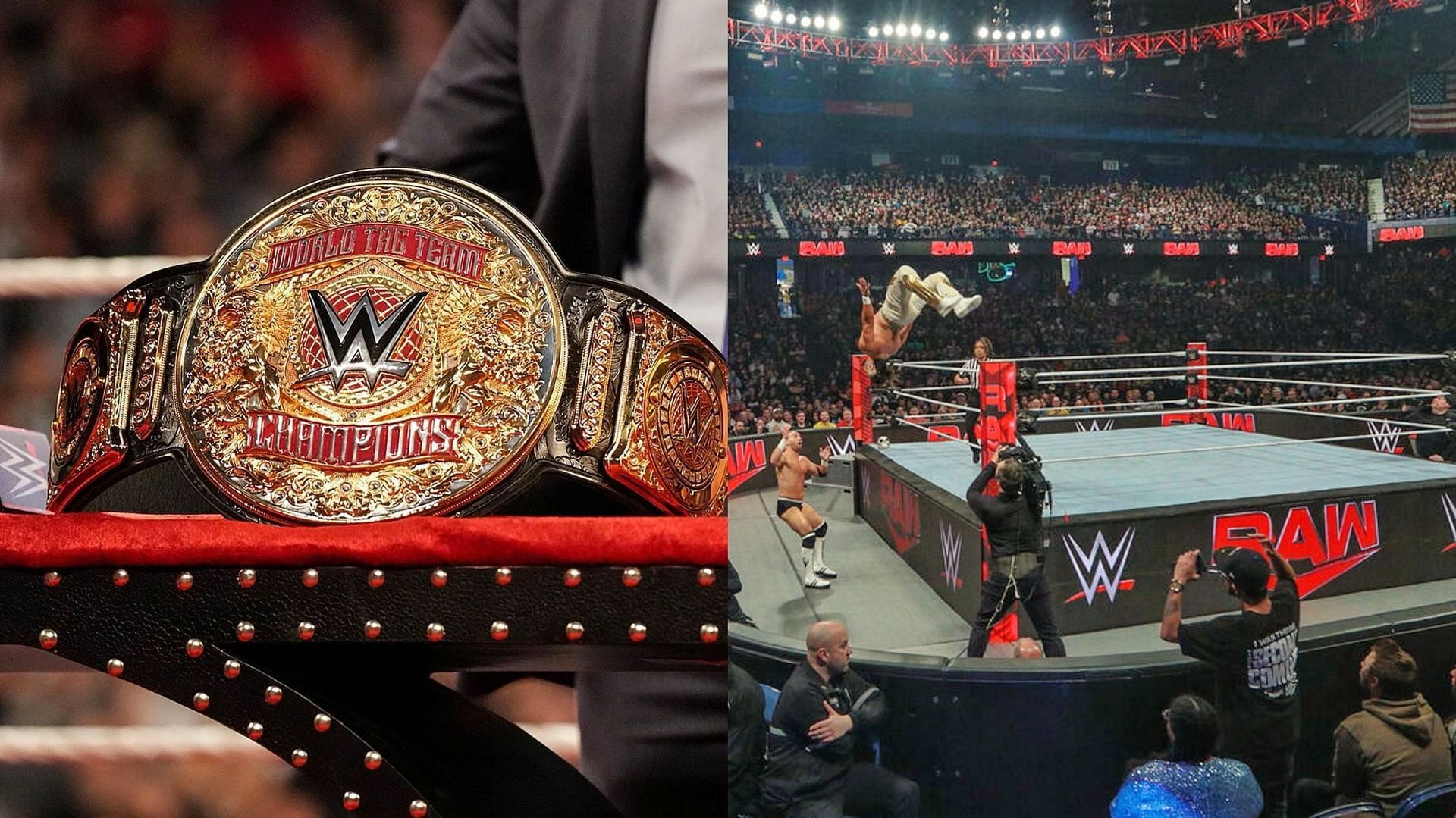 World Tag Team Championships will be defended on WWE RAW