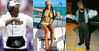 “Stomach is stomaching” - Coach Prime’s daughter Deiondra Sanders dazzles in stylish silver outfit for BF Jacquees’ 30th birthday