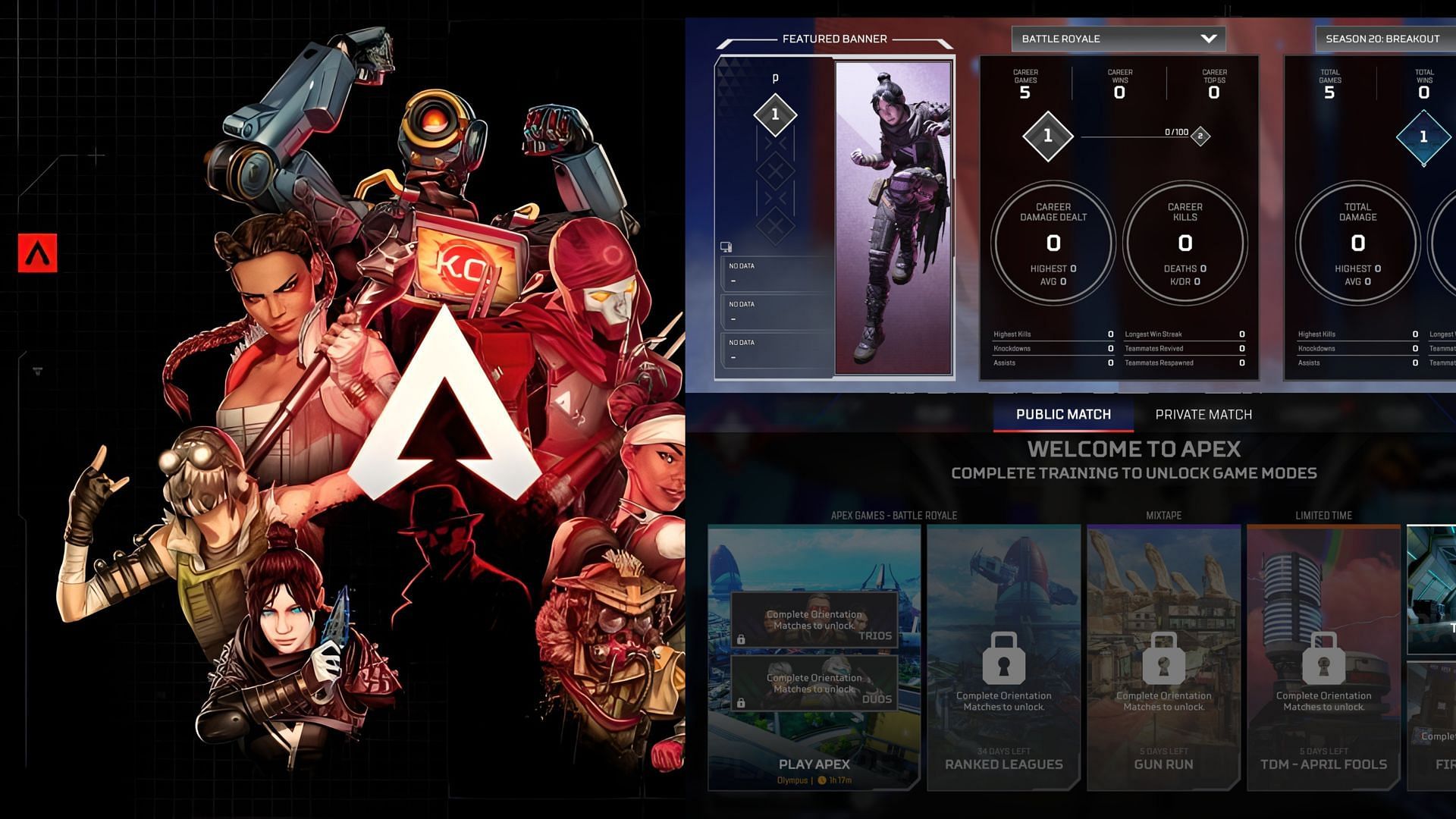 Accounts reset issue in Apex Legends , account reset  , Apex Legends update account reset