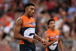 "Becoming an imposing presence" - AFL legend Luke Darcy lauds GWS Giants forward Callum Brown after hat-trick against Brisbane Lions