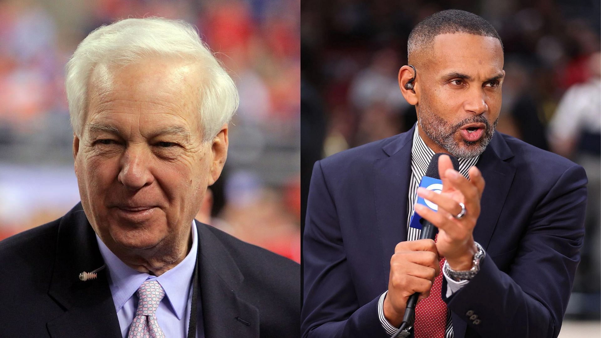 Bill Raftery (left) and Grant Hill (right) will be part of the Final Four crew 