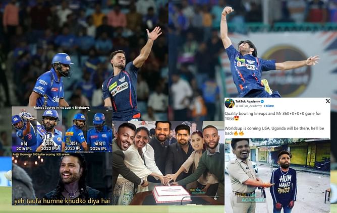 "Hamari Zindagi ka ek hi maqsad hai, badla"- Top 10 funny memes after 1st innings of MI vs LSG IPL 2024 clash