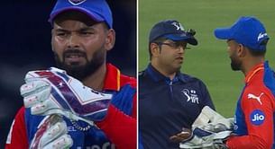 [Pictures] Rishabh Pant loses cool at umpire after DRS blunder in LSG vs DC IPL 2024 showdown