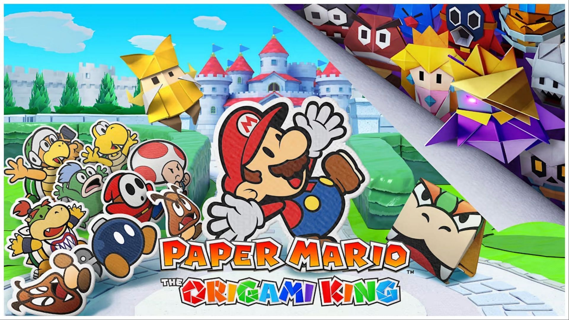 Paper Mario: The Origami King (Image via Nintendo)