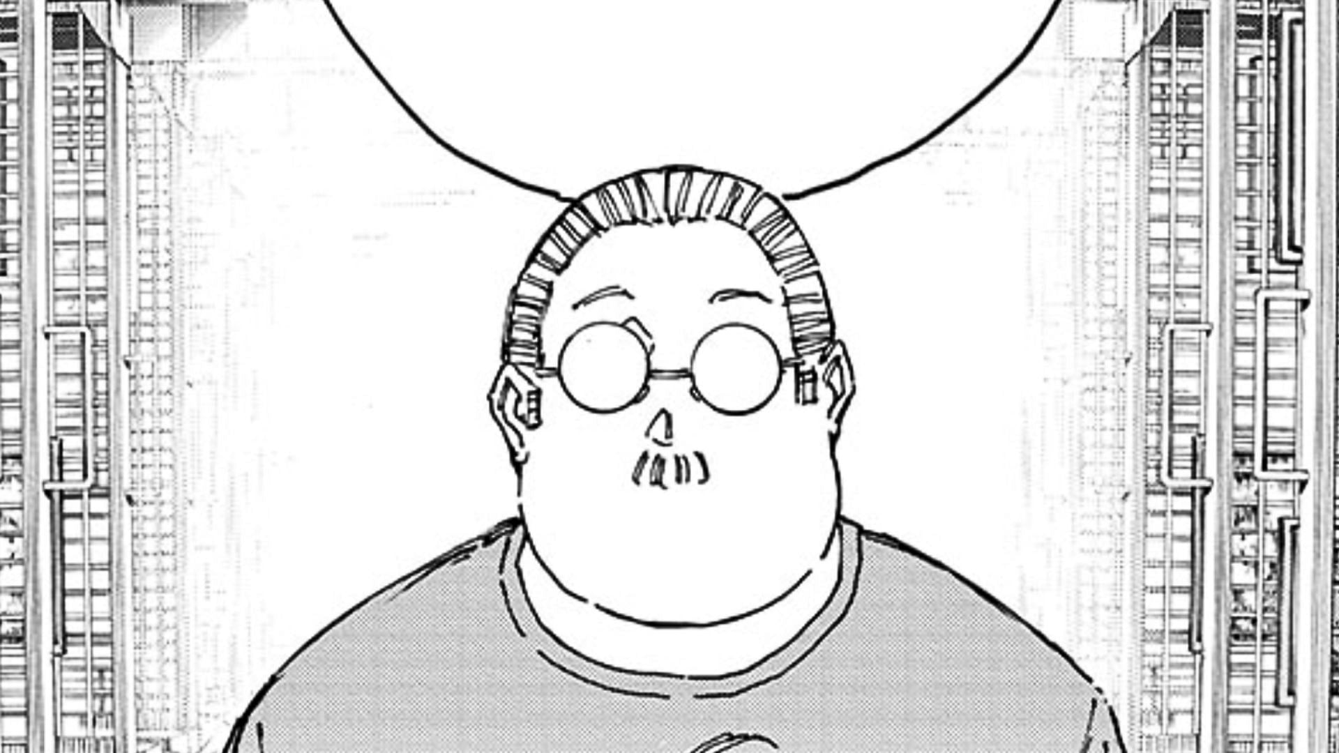Sakamoto as seen in the manga (Image via Yuto Suzuki/Shueisha)