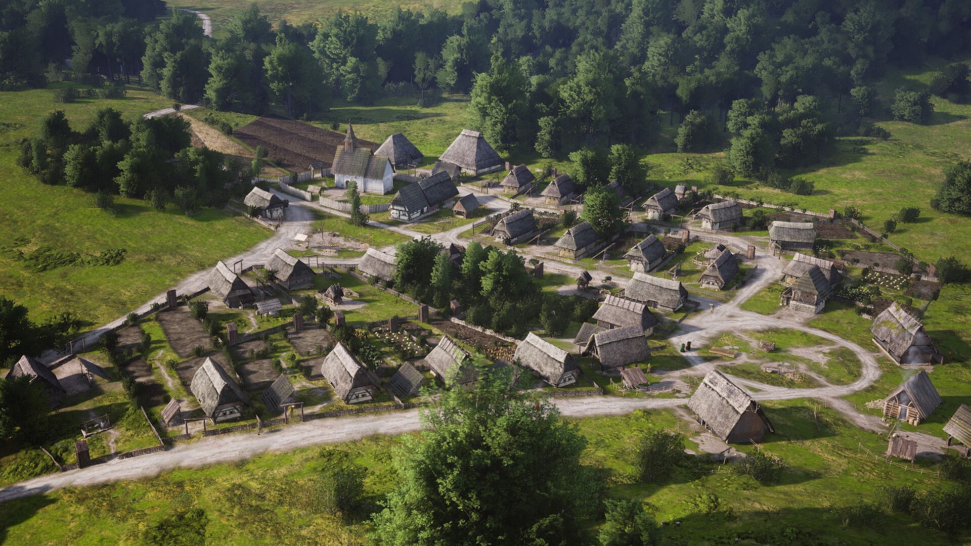 Build Settlers Camp before building anything else in a new territory (Image via Steam)