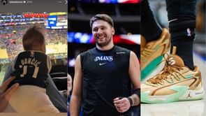 PHOTO: Luka Doncic shares adorable pic of his baby daughter Gabriela watching him on at Mavs-Clippers Game 1