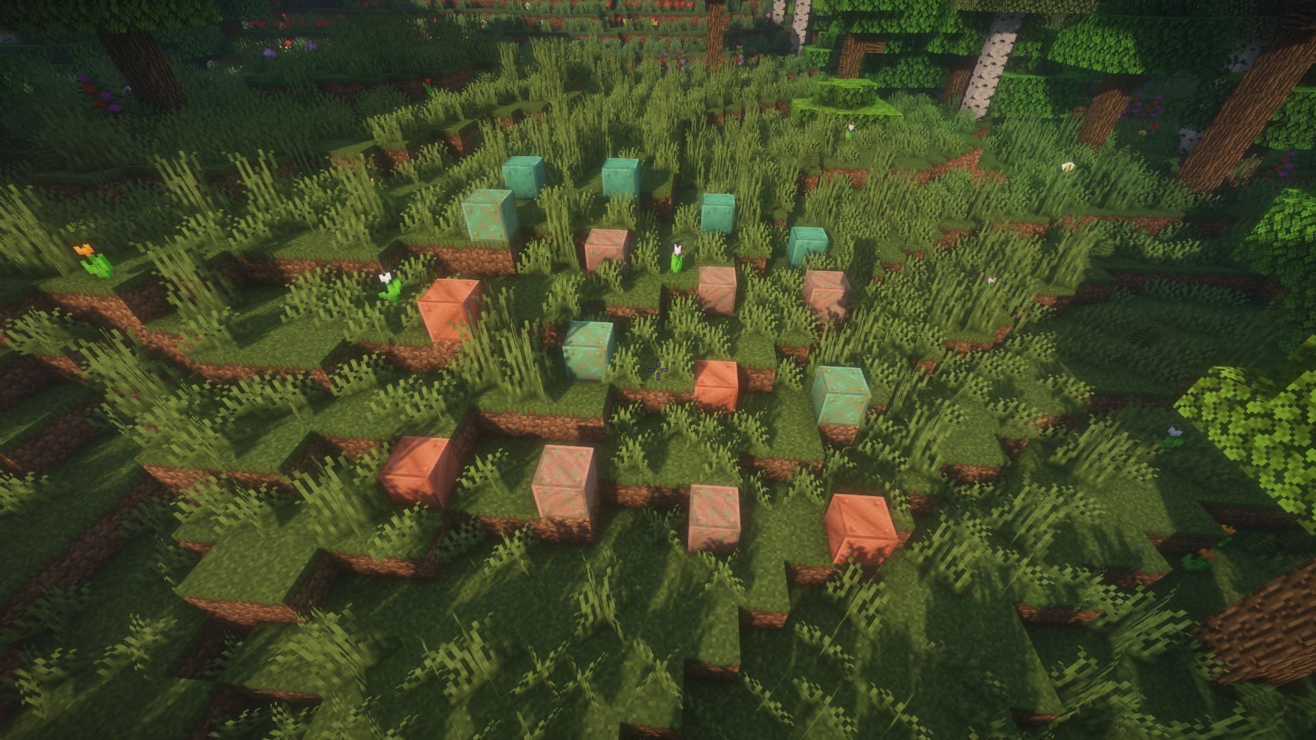 Lightning is a useful tool for resetting copper when it becomes too rusted (Image via Mojang)