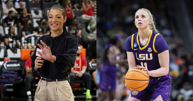 “Didn't feel fair on Hailey": Analyst Andraya Carter defends LSU guard amid criticism for poor defense against $3.1M NIL-valued Caitlin Clark