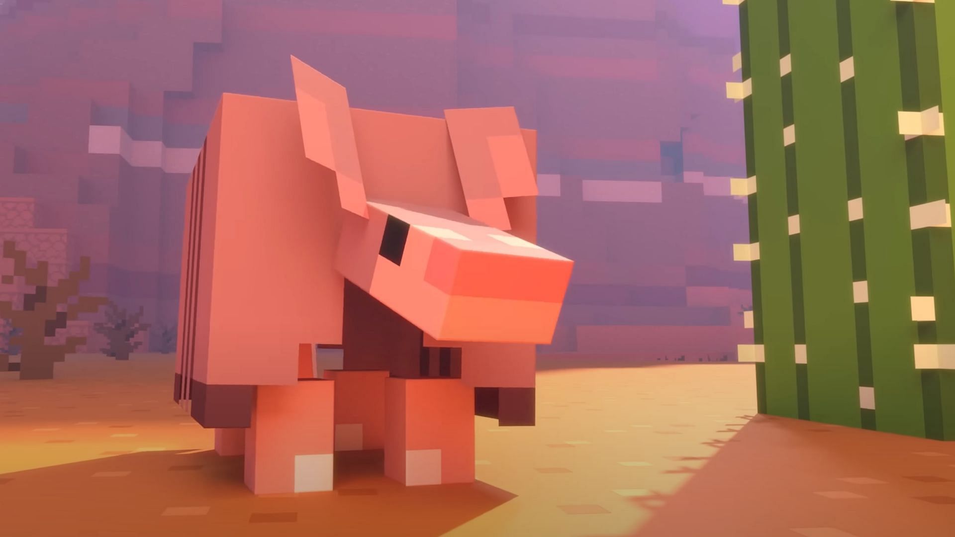 Having an official video is also very unique for a minor update (Image via Mojang)