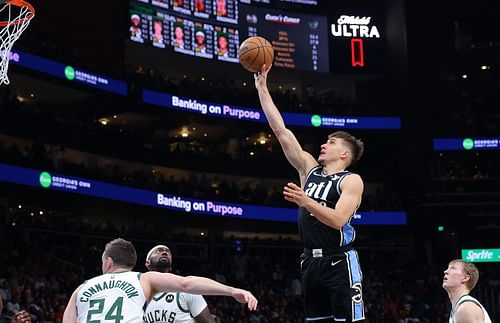 Atlanta Hawks guard Bogdan Bogdanovic