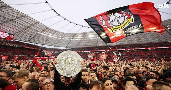"Xabi, an all time great", "This happened because Kane joined the league" - Social media explodes as Bayer Leverkusen lift maiden Bundesliga title