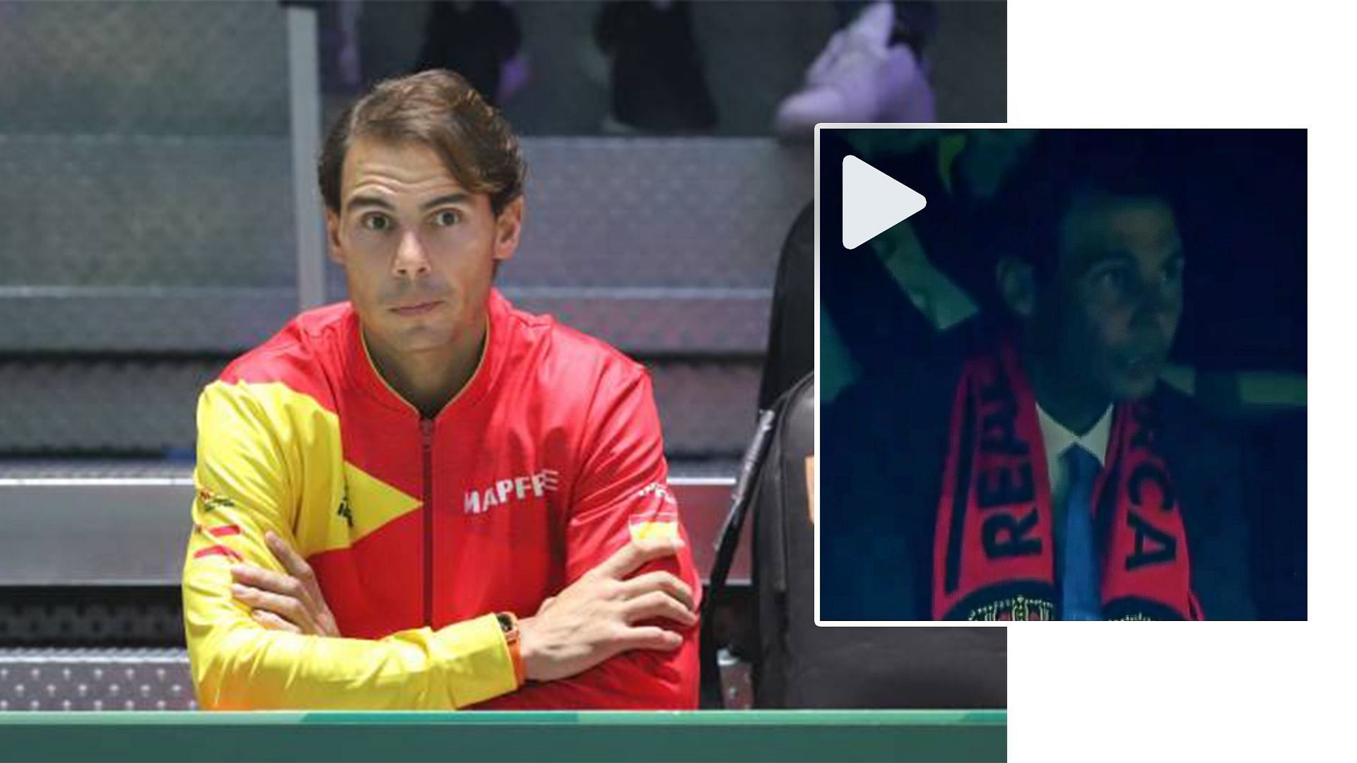 Rafael Nadal was in attendance at his hometown club RCD Mallorca