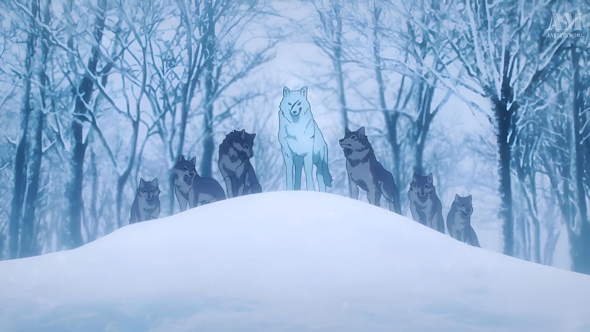 The wolves as seen in the anime (Image via MAPPA)