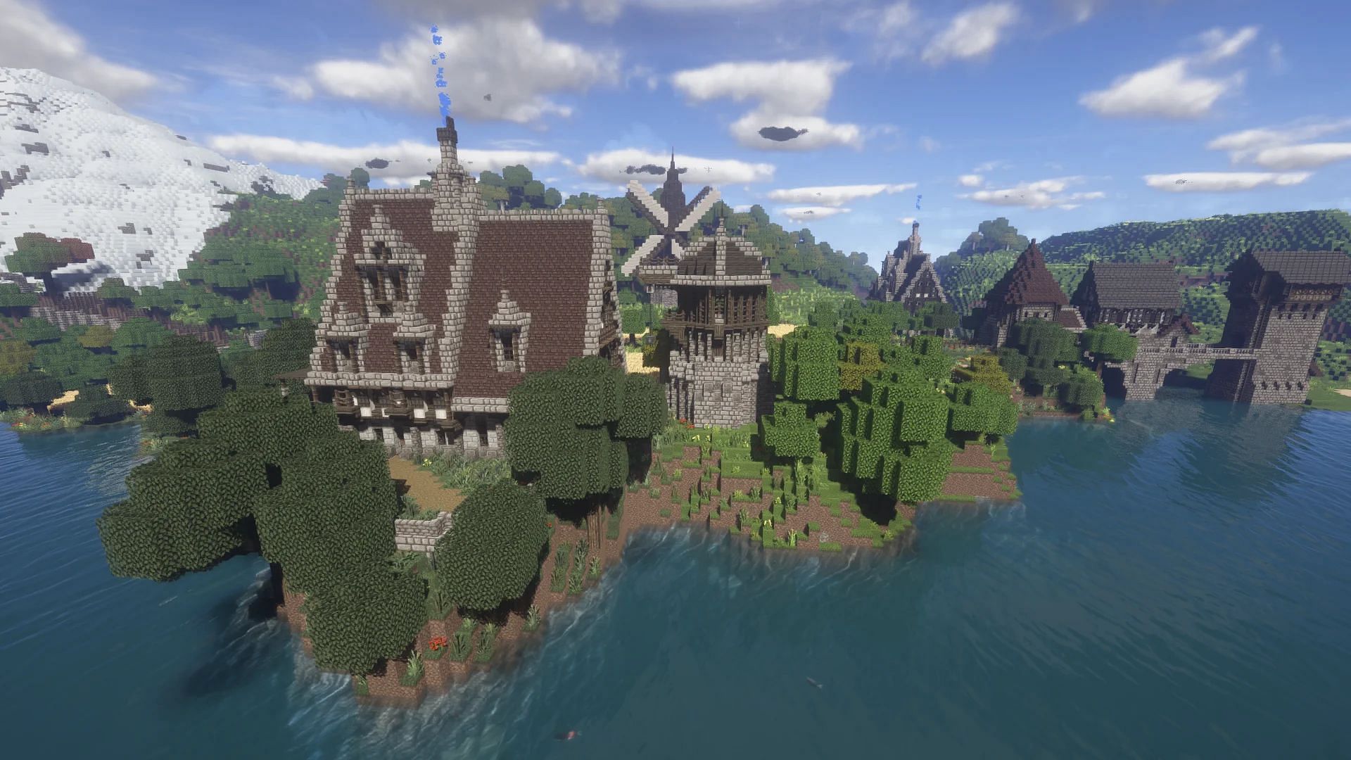 Best builds for a medieval Minecraft town