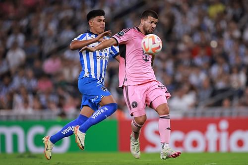 Marcelo Weigandt (right) was angry with Inter Miami's defeat.