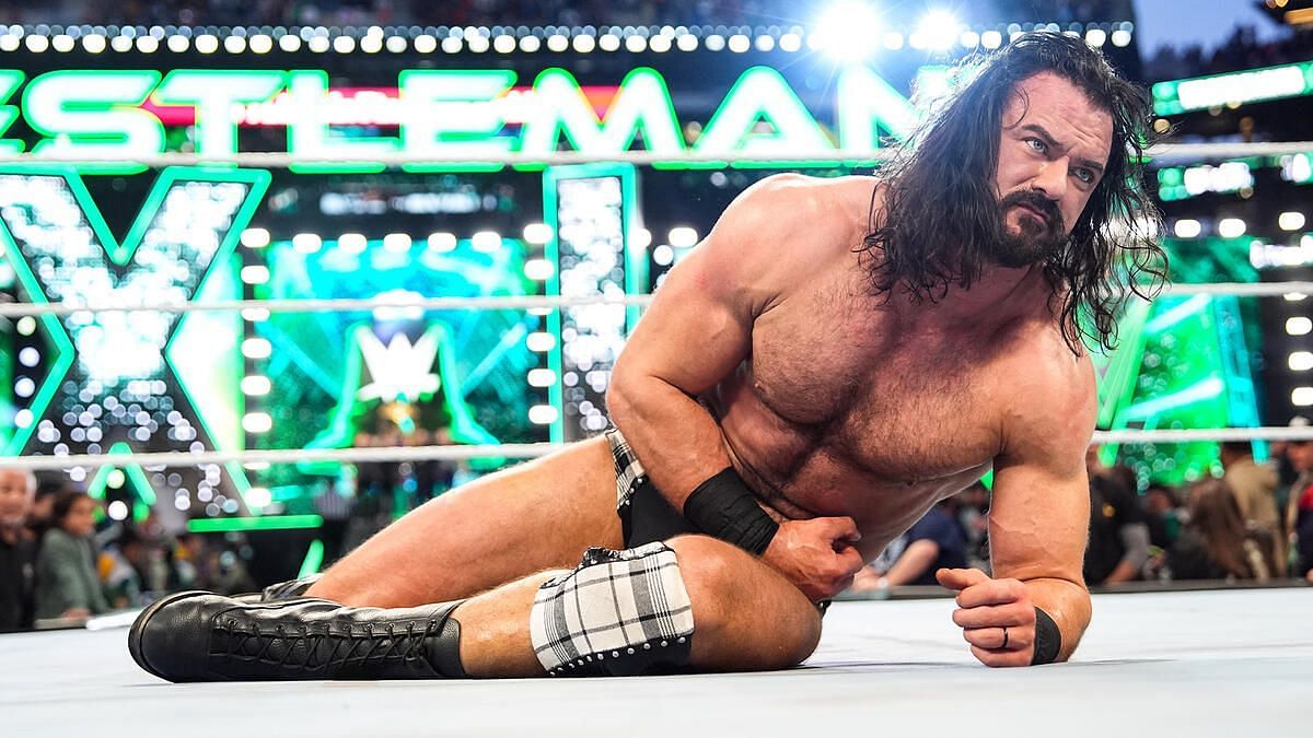 Drew McIntyre lost his newly won championship at WrestleMania.