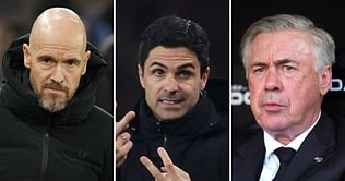 22-year-old striker names Real Madrid, Arsenal and Manchester United as the clubs he wants to join in the future