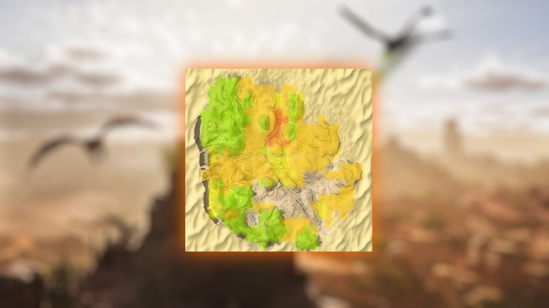 The Thorny Dragon can be found all over the desert map, especially in mountainous areas (Image via Studio Wildcard)