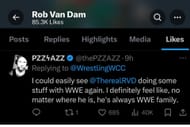 A former WWE wrestler stoked rumors of his returning to WWE with his social media activity