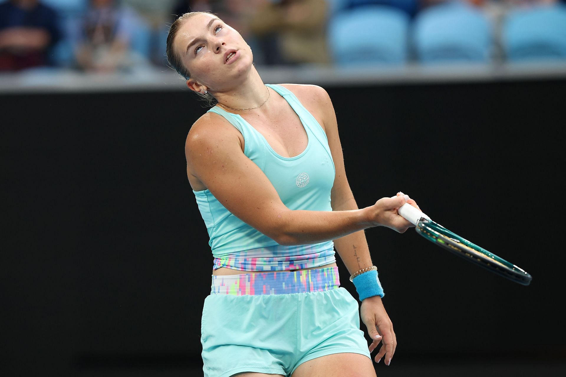 Maria Timofeeva at the 2024 Australian Open