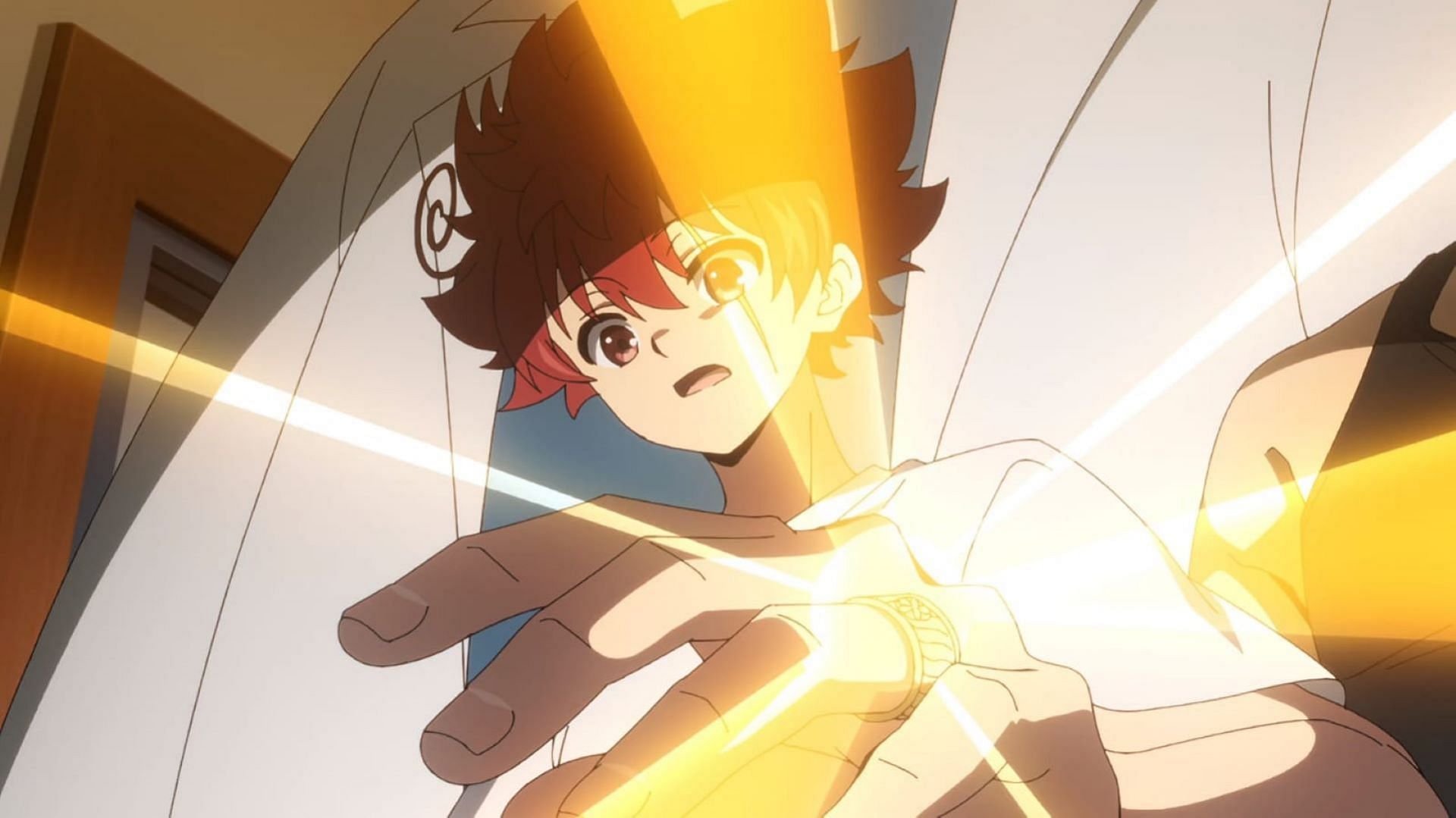 Taiyo&#039;s ring brightly sparks in the episode (Image via Silver Link)