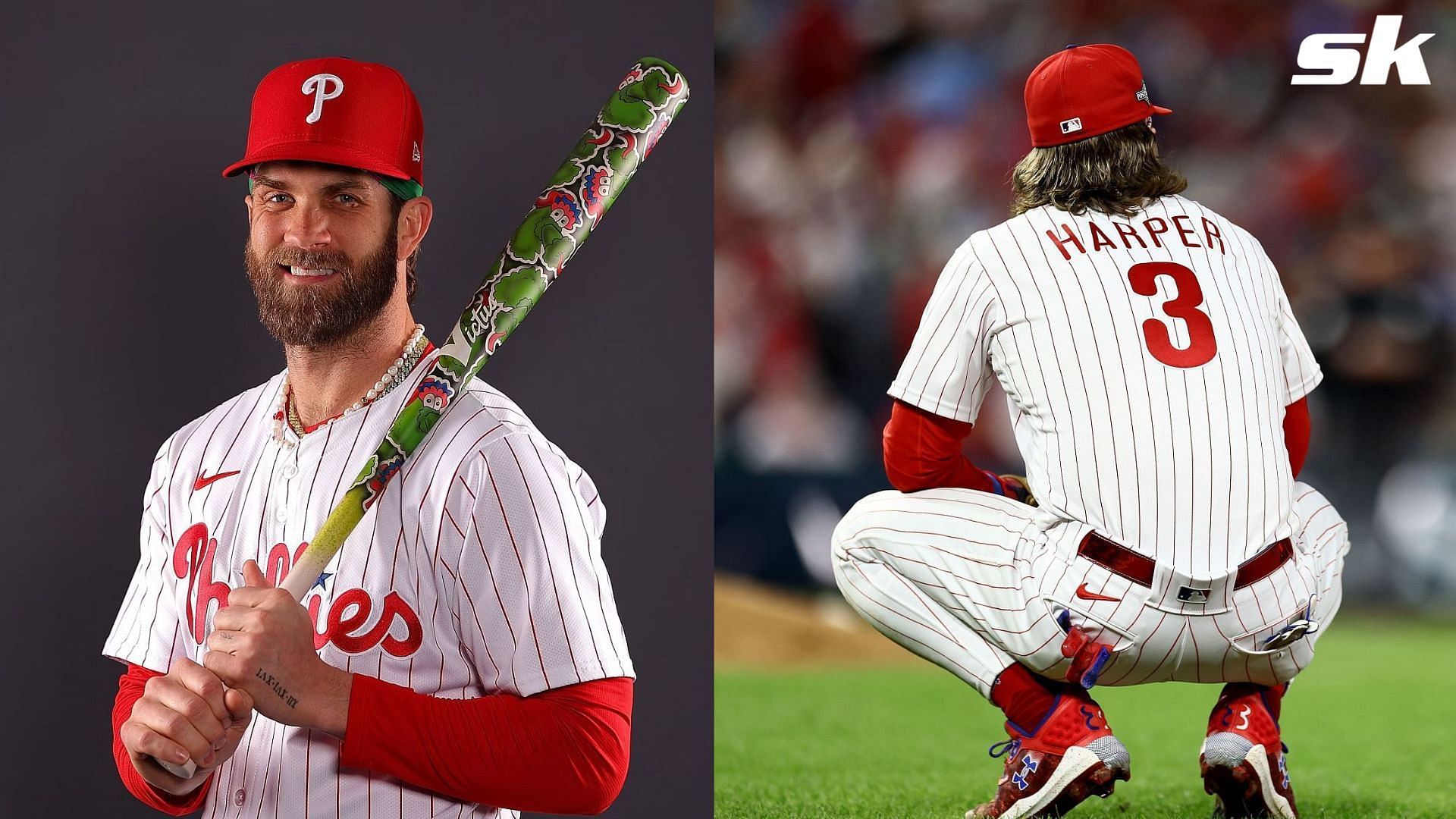 Phillies superstar Bryce Harper launched first home run of the season against the Reds